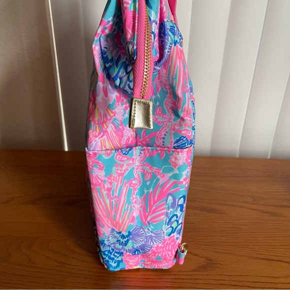 Lilly Pulitzer Backpack Cooler Splendor in the Sand - Picture 3 of 12